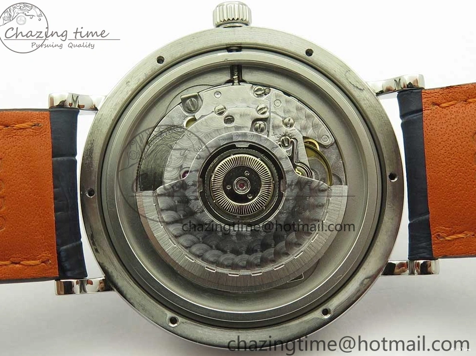 MIROTIME 0324 Portofino Automatic SS FKF 1:1 Best Edition Blue Dial on Blue Leather Strap A Cozy 7133